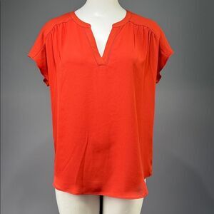Banana Republic Vibrant Red Blouse (rack 15)